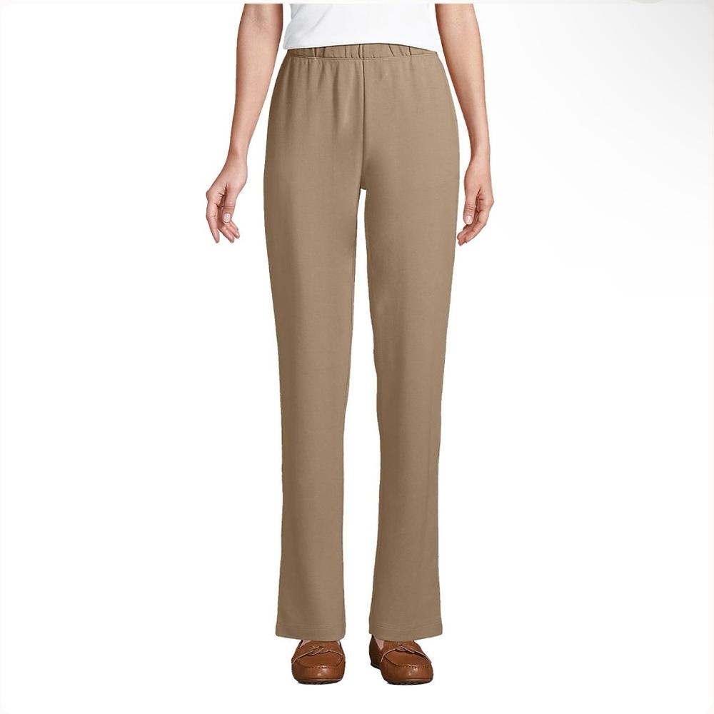 Lands’ End Women’s Petite Sport Knit Pull-On Pants